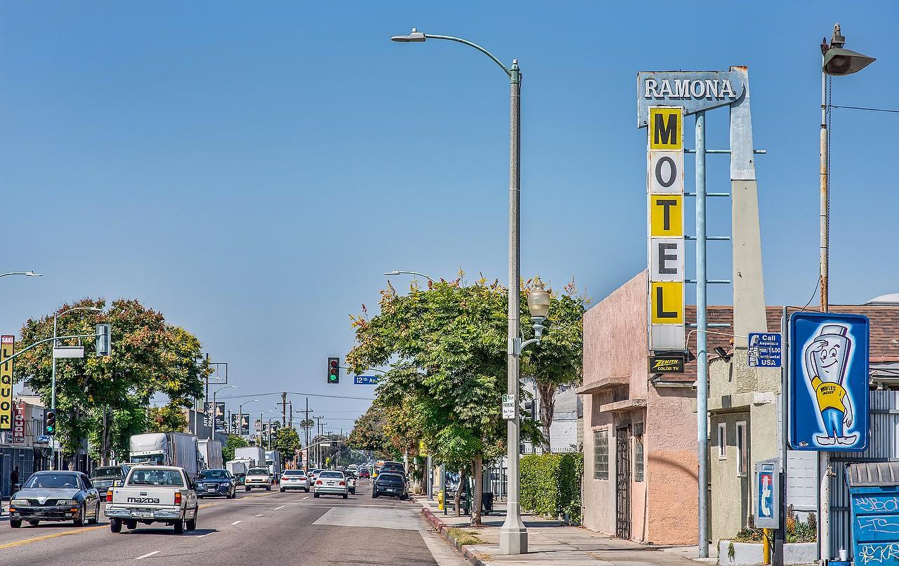 Ramona Motel Los Angeles Zewnętrze zdjęcie